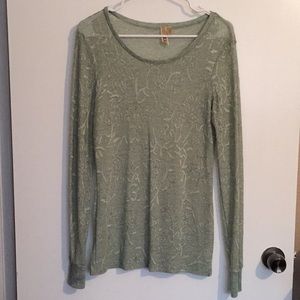 BKE green long sleeve